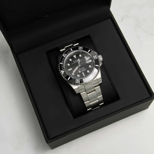Submariner Black Date 40mm - Custom Automatic Watch | NH35 - Image 2