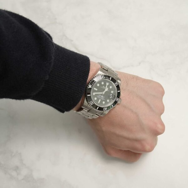Submariner Black Date 40mm - Custom Automatic Watch | NH35 - Image 3