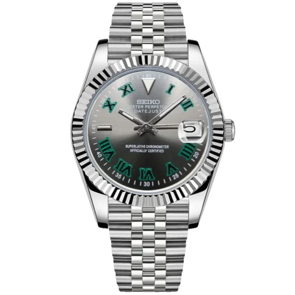 Datejust Wimbledon Green Gray 36/40mm