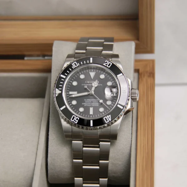 Submariner Black Date 40mm - Custom Automatic Watch | NH35 - Image 5