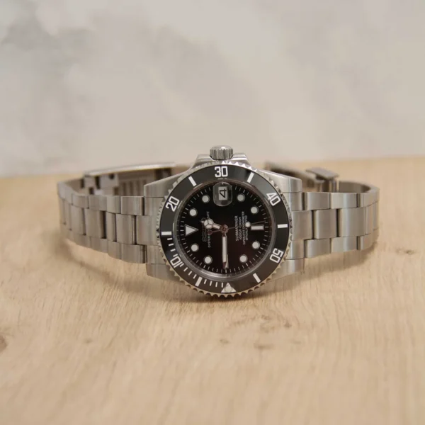Submariner Black Date 40mm - Custom Automatic Watch | NH35 - Image 6