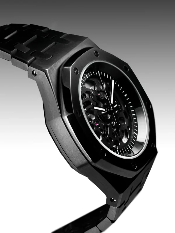 AP RoyalOak Stealth Featuring Black Full Skeleton Dial - Image 4