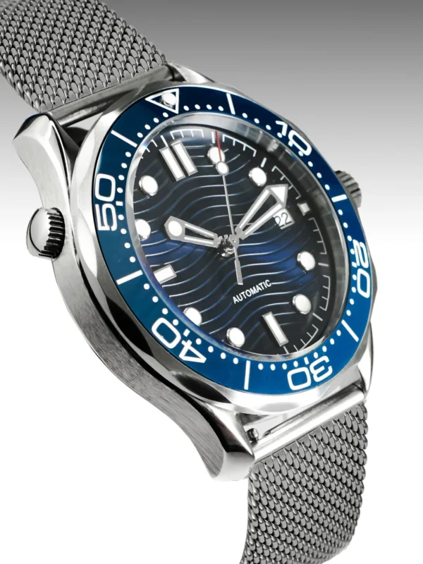 Seamaster Blue | Blue Ocean waves - Image 4