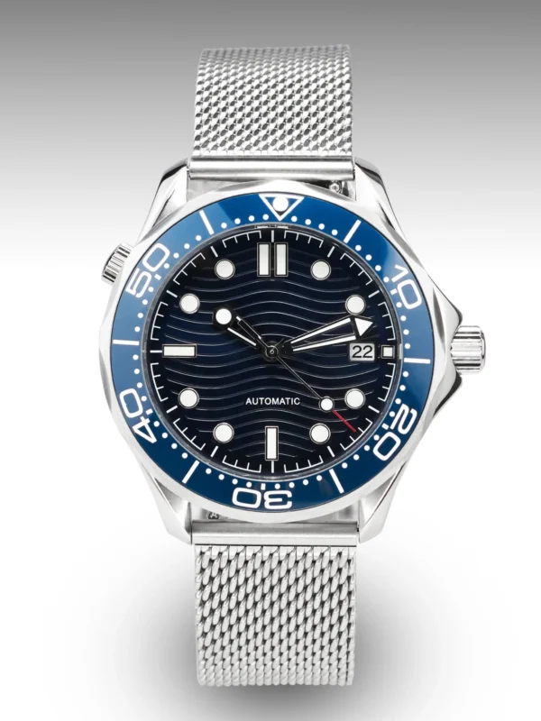 Seamaster Blue | Blue Ocean waves