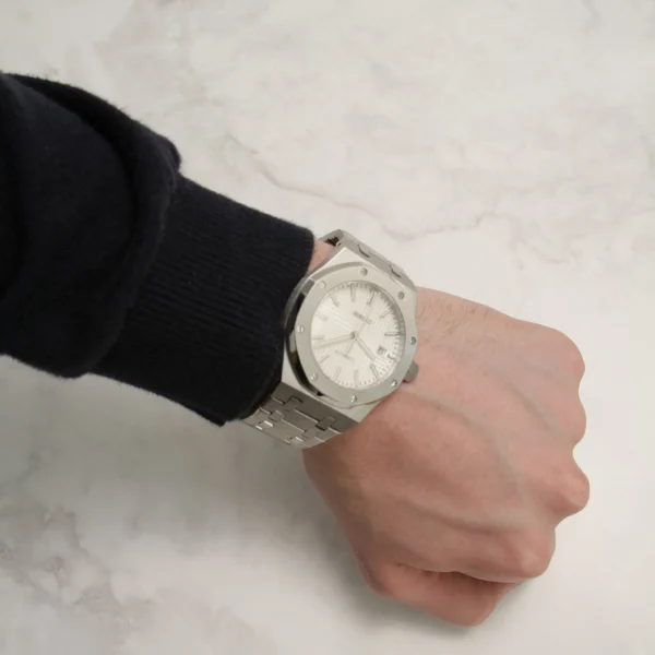 Seiko Mod Royal Oak White - Image 8