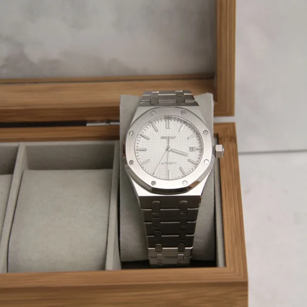 Seiko Mod Royal Oak White - Image 6