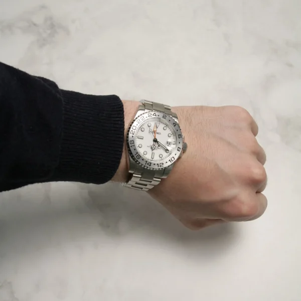 Seiko Mod Explorer II White - Image 6