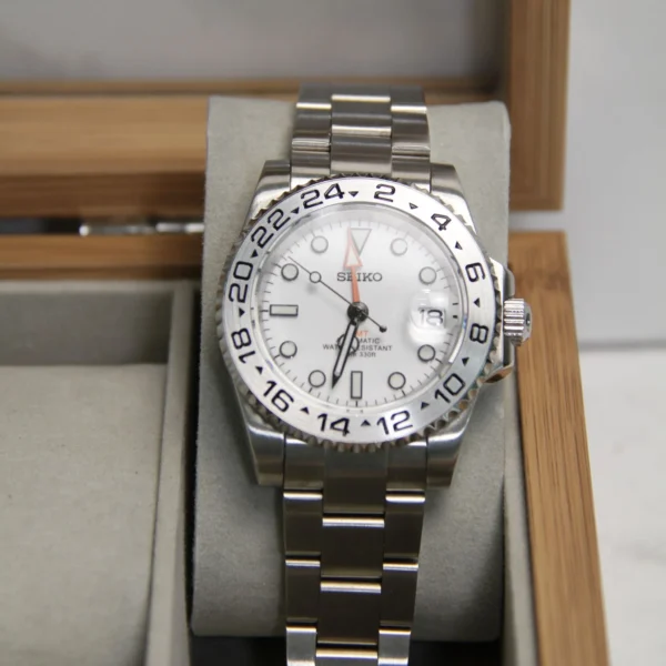 Seiko Mod Explorer II White - Image 4