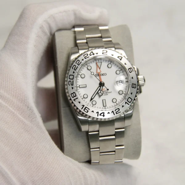 Seiko Mod Explorer II White - Image 2