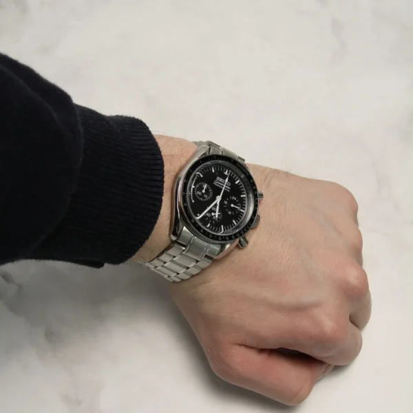 Speedmaster Black 40mm - Custom Quartz Watch | VK63 - Image 4