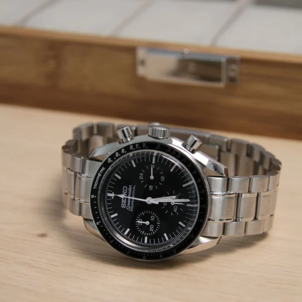 Speedmaster Black 40mm - Custom Quartz Watch | VK63 - Image 3