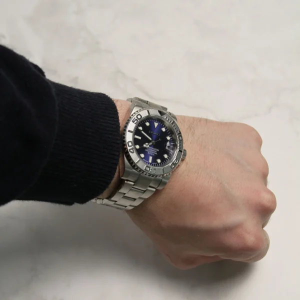 SEIKO MOD YACHTMASTER | BLEU 40mm - Image 4