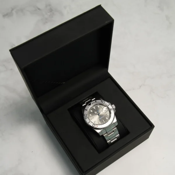 Seiko Mod Yacht Master Silver - Image 6