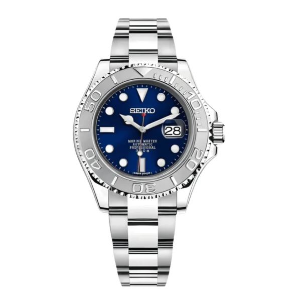SEIKO MOD YACHTMASTER | BLEU 40mm