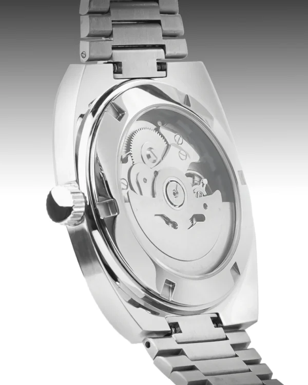 Seamaster Vintage Blue | Custom Mod with Turquoise Dial and Stainless Steel - Bracelet - Image 6